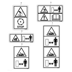 John Deere 1580 - PC12160 - Labels - ST1017097