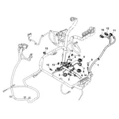 John Deere 1580 - PC12160 - Chassis Wiring (3/3) (070001 - ) - ST1017530