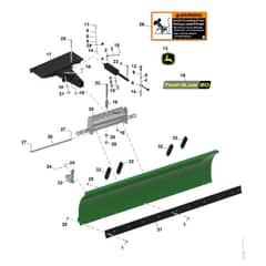 John Deere 1580 - PC12160 - Front Mower - ST1084720
