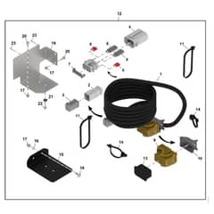 John Deere 1580 - PC12160 - Telematics Harness (080001 - 110000) - ST2160968
