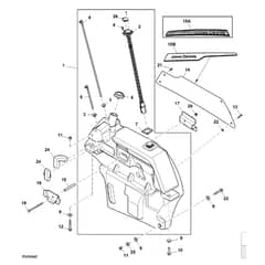 John Deere 1580 - PC12160 - Fuel Tank - ST771034