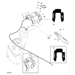 John Deere 1580 - PC12160 - Throttle Control - ST771886