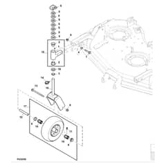 John Deere 1580 - PC12160 - Caster Wheel - ST785869