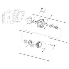 John Deere 1580 - PC12160 - Hydrostatic Transmission - ST787023