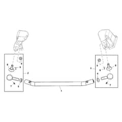 John Deere 1580 - PC12160 - Tie Rod - ST787042
