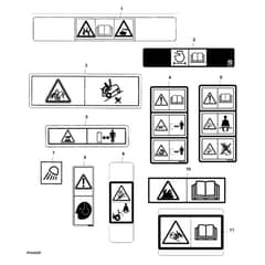 John Deere 1580 - PC12160 - Labels - ST788078