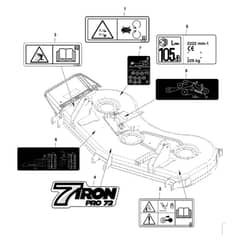 John Deere 1580 - PC12160 - Labels - ST788535