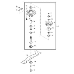 John Deere 1580 - PC12160 - Blade (030001 - ) - ST846962