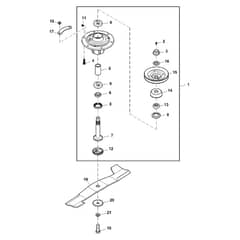 John Deere 1580 - PC12160 - Blade (030001 - ) - ST853145