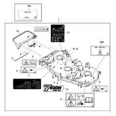 John Deere 1580 - PC12160 - Mower Deck (030001 - ) - ST945891