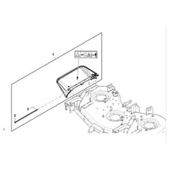 John Deere 1585 - PC12161 - Discharge Chute - ST1025007