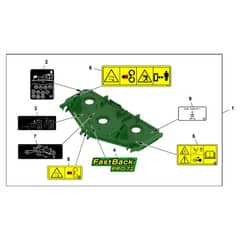 John Deere 1585 - PC12161 - Mower Deck (100001 - ) - ST1065228