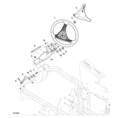 John Deere 1585 - PC12161 - Steering Column - ST766487