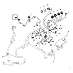 John Deere 1585 - PC12161 - Chassis Wiring (2/2) - ST784850