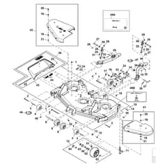 John Deere 1585 - PC12161 - Mower Deck ( - 030000) - ST785684