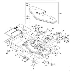 John Deere 1585 - PC12161 - Mower Deck ( - 030000) - ST786324