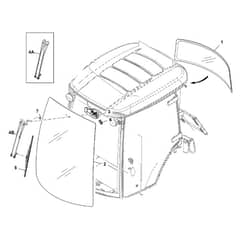 John Deere 1585 - PC12161 - Wiper - ST786654