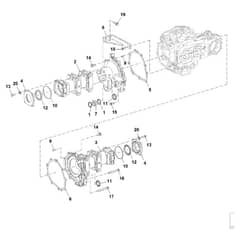 John Deere 1585 - PC12161 - Axle Housing - ST786977