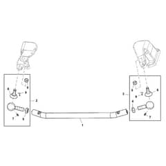 John Deere 1585 - PC12161 - Tie Rod - ST787042