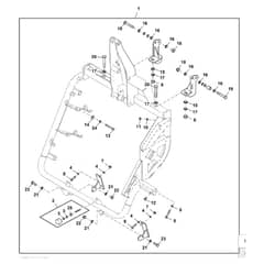 John Deere 1585 - PC12161 - Mounting Kit - ST788446
