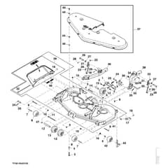 John Deere 1585 - PC12161 - Shift Linkage ( - 030000) - ST788509