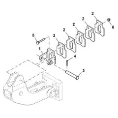 John Deere 1585 - PC12161 - Up Stop - ST788886