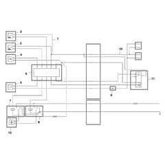 John Deere 1585 - PC12161 - Wiring Harness - ST794168