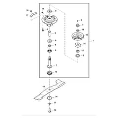 John Deere 1585 - PC12161 - Blade (030001 - ) - ST846962