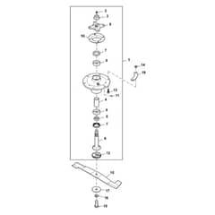 John Deere 1585 - PC12161 - Blade (030001 - ) - ST852839