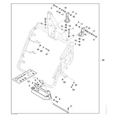 John Deere 1585 - PC12161 - Mounting Kit - ST873328