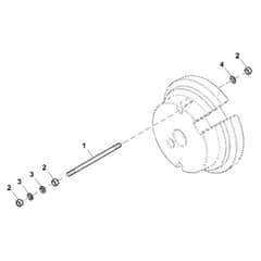 John Deere 1585 - PC12161 - Weight Mounting - ST918700