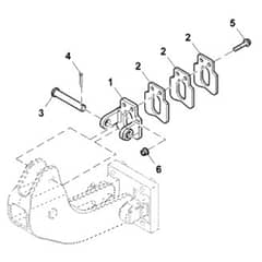 John Deere 1585 - PC12161 - Up Stop - ST946208