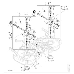 John Deere 1585 - PC12161 - Side Gear - ST975138
