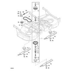 John Deere 1585 - PC12161 - Spindle - ST975146