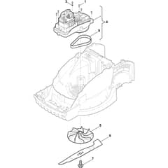 15E - 2012-2020 - 294380067/AT2 - Atco Rotary Mower Blade Diagram