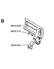 Husqvarna 1600ELECTRIC - 1995-Current - Handle
