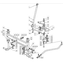1636H - 2007 - 13-2624-12 - Mountfield Ride On Mower Steering Diagram