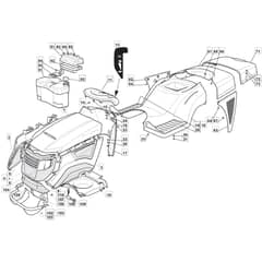 1636H - 2006 - 299961683/MOE - Mountfield Ride On Mower Body Diagram
