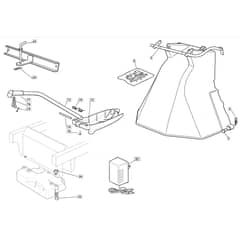 1636H - 2007 - 299964683/MO7 - Mountfield Ride On Mower Options Diagram