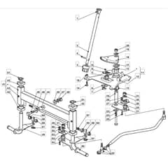 1636H - 2007 - 299964683/MO7 - Mountfield Ride On Mower Steering Diagram