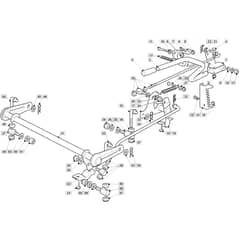 1636H - 2012-2020 - 2T0430483/M11 - Mountfield Ride On Mower Cutting plate lifting Diagram