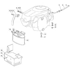 1636M - 2007 - 13-2623-12 - Mountfield Ride On Mower Engine Diagram