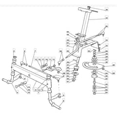 1636M - 2006 - 13-2678-11 - Mountfield Ride On Mower Steering Diagram