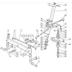 1636M - 2006 - 299951683/MO6 - Mountfield Ride On Mower Steering Diagram