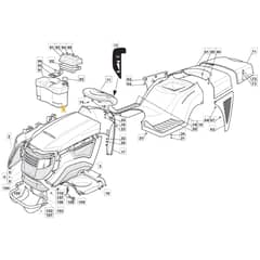 1636M - 2006 - 299951683/MOE - Mountfield Ride On Mower Body Diagram