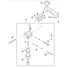 1638H Twin - 2019 - 2T2610683/M19 - Mountfield Ride On Mower Carburettor Diagram
