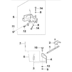 1638H Twin - 2019 - 2T2610683/M19 - Mountfield Ride On Mower Control Diagram