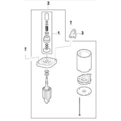 1638H Twin - 2020 - 2T2610683/M20 - Mountfield Ride On Mower Starter Motor Diagram