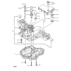 1640H - 2002 - 13-2654-12 - Mountfield Ride On Mower Kanzaki Transaxle K46 Diagram