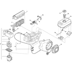 165F-3 - 2009 - 165F-3_08_0001 - Stiga Engine Engine Diagram